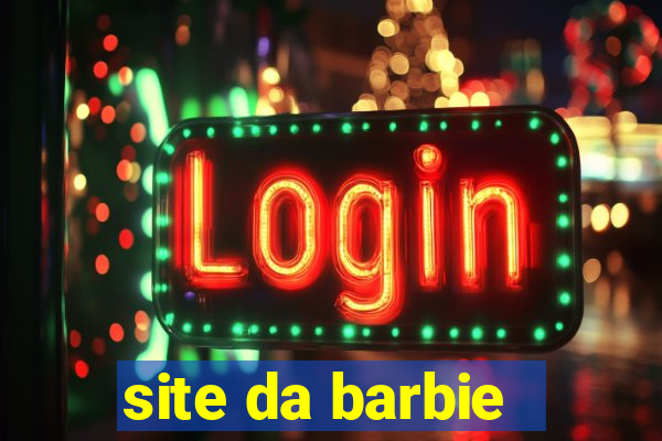 site da barbie - jogos